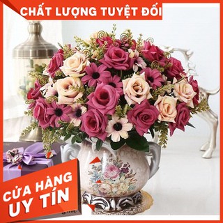 Bình+ Hoa để phòng khách, bàn làm việc