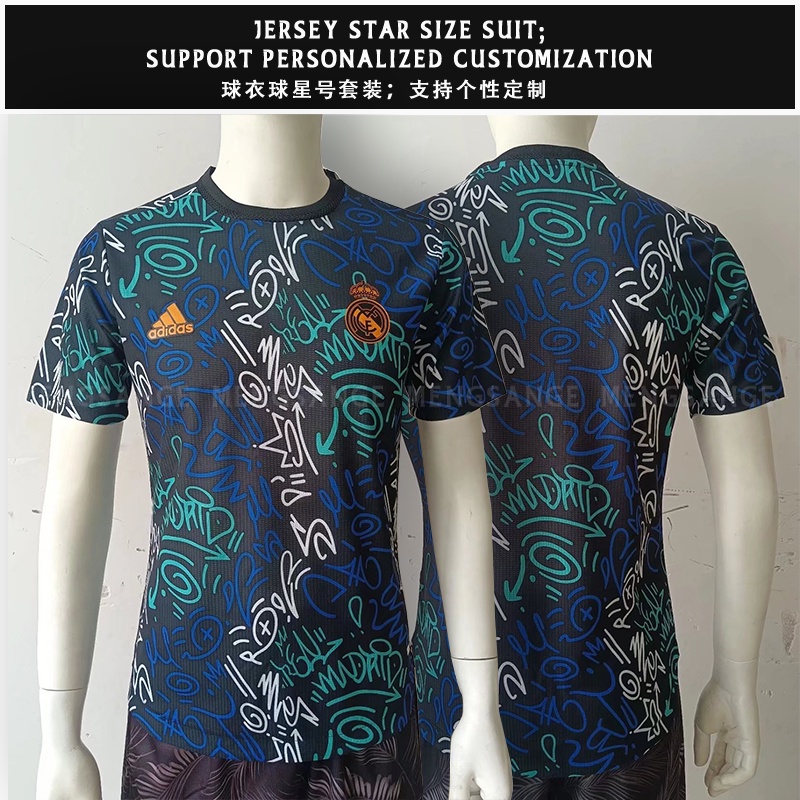 Áo Thun Thể Thao Nam in Hình Cầu Thủ Real Madrid 2022-23 Size s-2xl