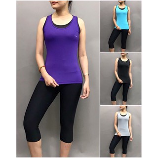 Áo balo nữ tập gym, yoga, thể thao HIYE phối lưới khoét 2 lớp che bụng -TTF034