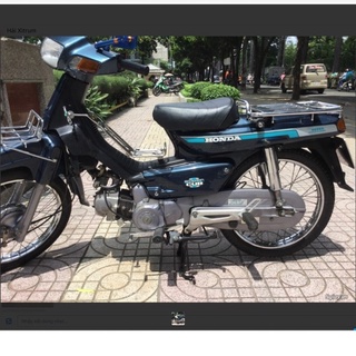 TEM RỜI supper cub xe xanh đen