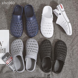 ♚Dép Sandal Phối Lỗ Thời Trang Mùa Hè Phong Cách Hàn Quốc Cho Nam