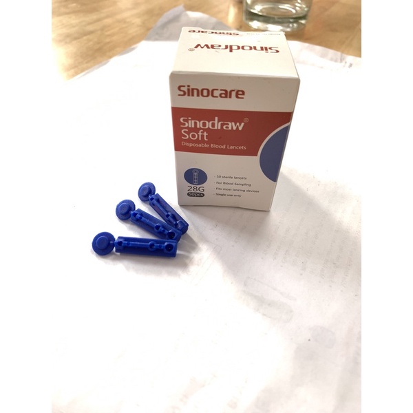 Kim chích máu của máy đo Đường huyết cá nhân ( hộp 50 kim )