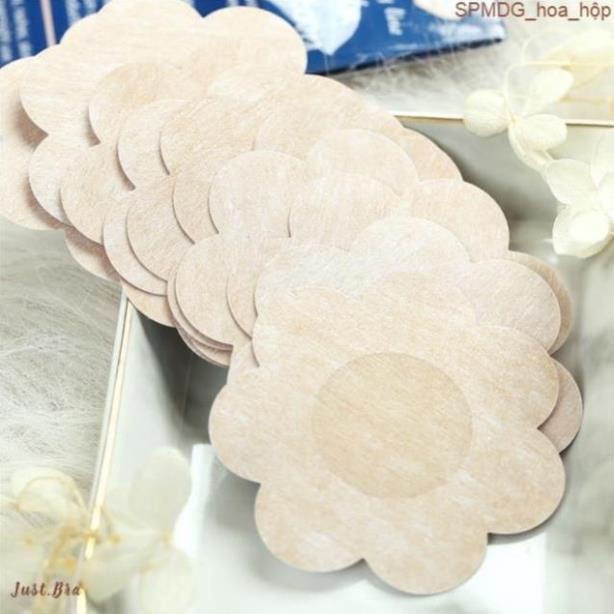 Miếng Dán Ti, Đầu Ngực, Nhũ Hoa Giấy Dùng 1 Lần Hình Hoa (loại 1,video thật) PK Tkutrang