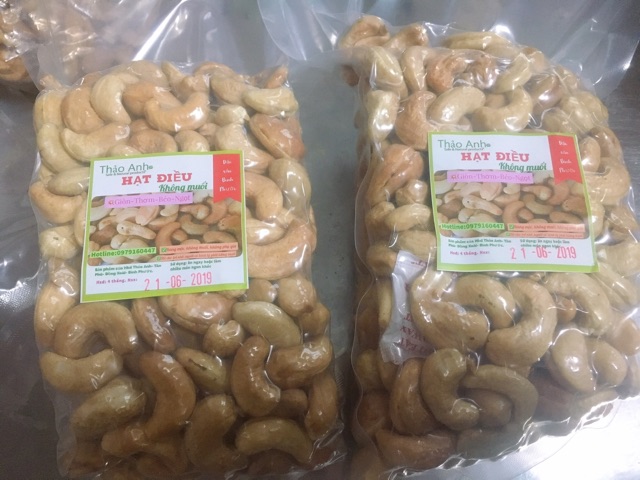 1kg Hạt điều rang không muối sạch lụa Thảo Anh | BigBuy360 - bigbuy360.vn