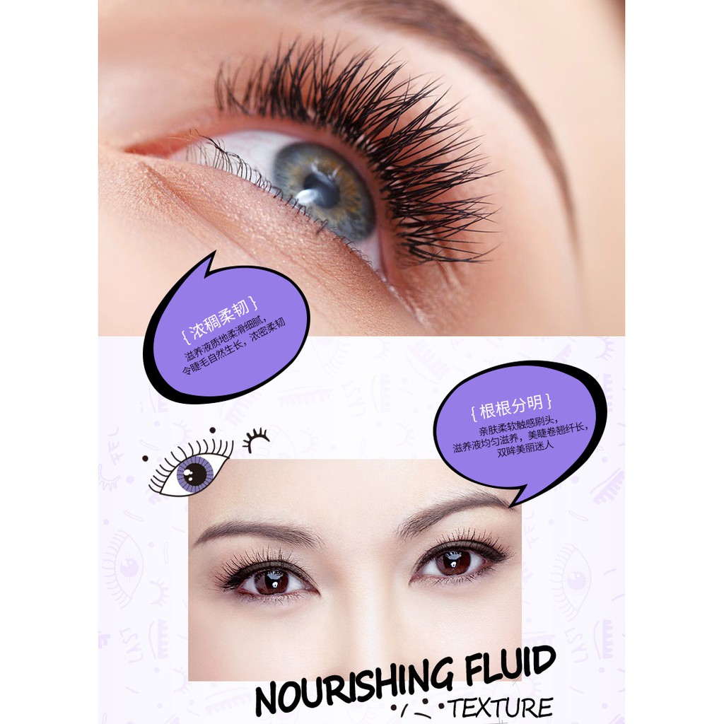 Serum Dưỡng Mi Bioaqua giúp Dài, Cong và Dày mi Nourishing Liquid Eyelashes của Bioaqua | BigBuy360 - bigbuy360.vn