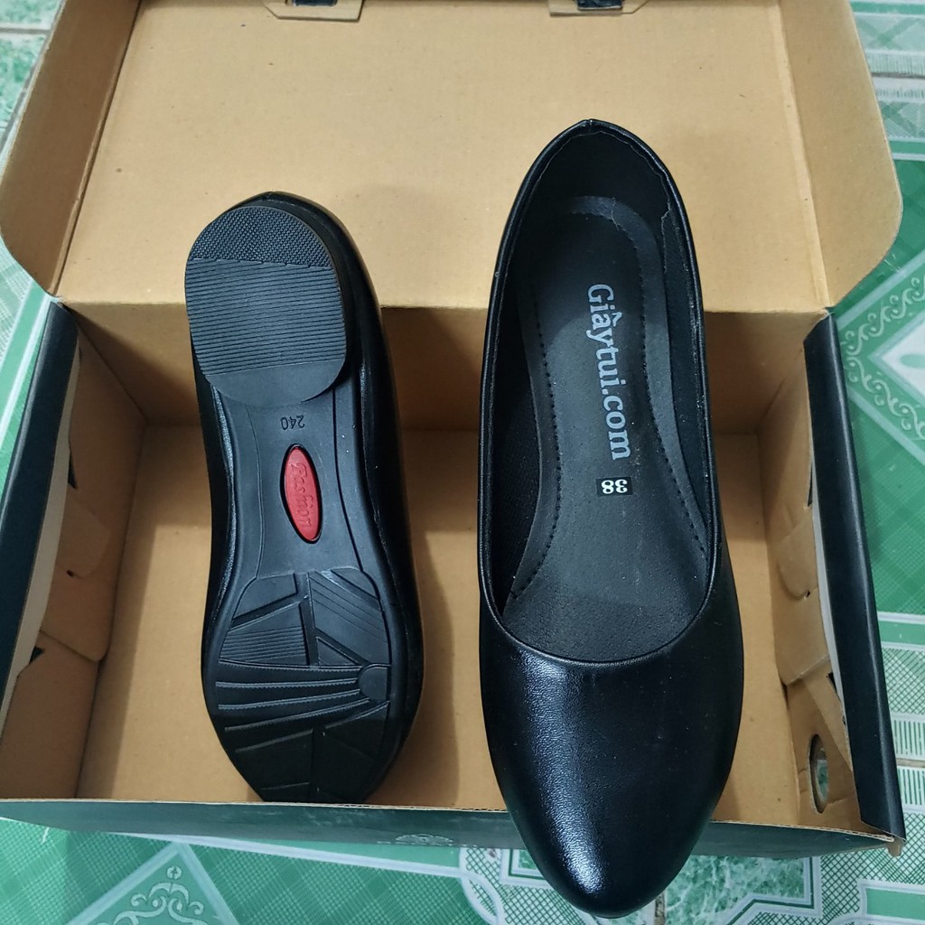 GIÀY BỆT CAO 2CM TRƠN CÔNG SỞ MẪU BIG SIZE TỪ 35 ĐẾN 43