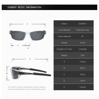 [Polarized] Kính Mát Phân Cực Dubery - The Hawk