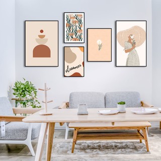 Bộ Tranh Canvas Cao Cấp Hội Họa Trừu Tượng Trang Trí Tường CV-007