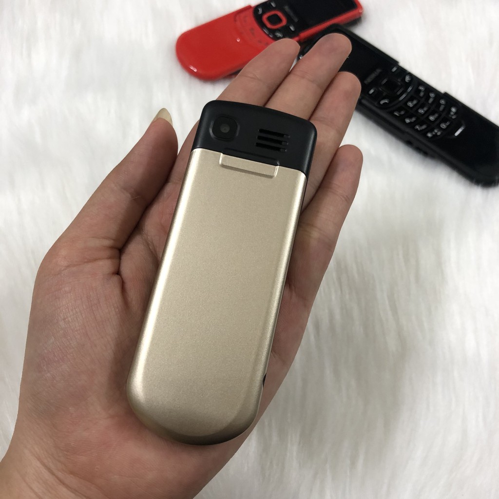 Điện Thoại Mini M8810 Nắp Trượt Nhỏ Gọn Kết Nối Bluetooth Với Smartphone Pin Lâu 2-3 Ngày | BigBuy360 - bigbuy360.vn