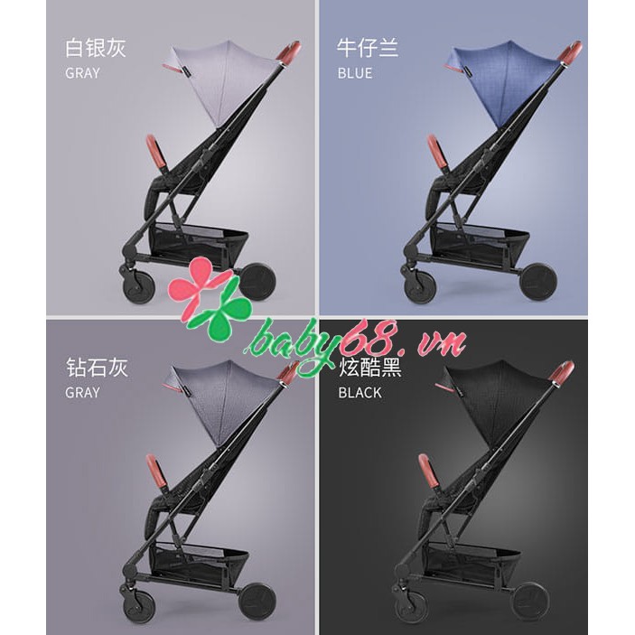 Xe đẩy Seebaby L1 xếp gọn hiện đại