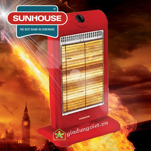 Quạt sưởi Đèn sưởi 3 Bóng Sunhouse SHD7016 1200W - mới 100%