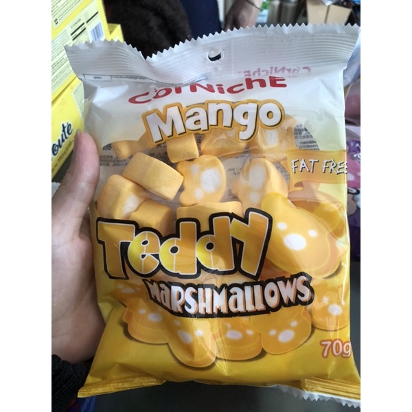 Kẹo xốp bông Gòn Marshmaloww cornicher 70gr