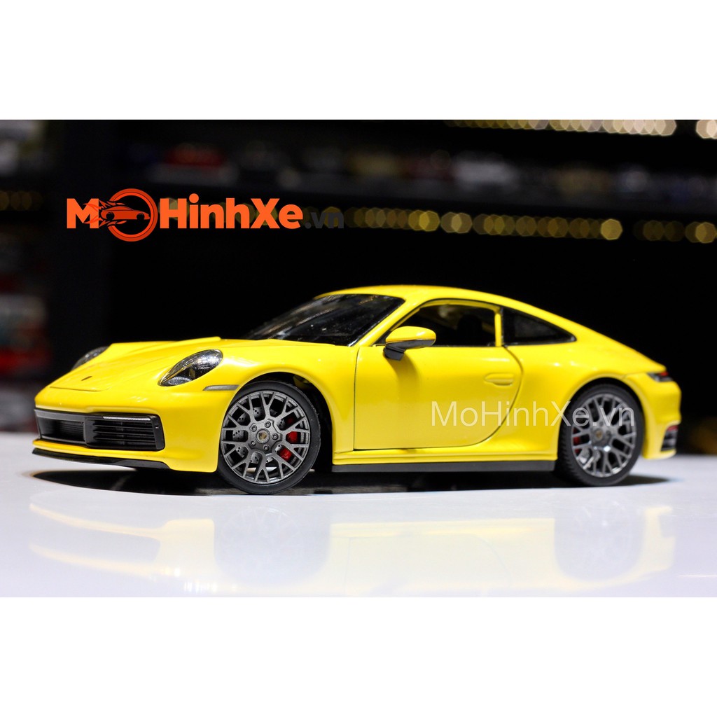 MÔ HÌNH XE PORSCHE 911 CARRERA 4S 1:24 WELLY