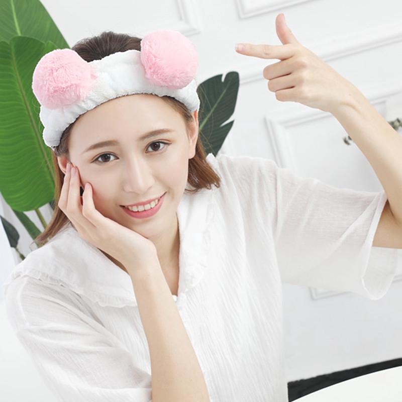 Băng đô cài tóc bản rộng phong cách Hàn Quốc