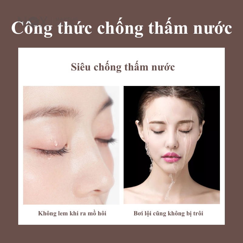 Mascara lót mi NOX 5g dưỡng ẩm làm dài tự nhiên nhanh khô siêu chống nước