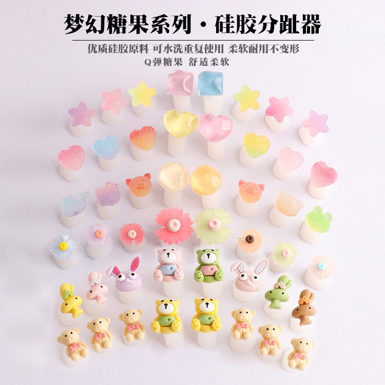 tách ngón cute nail