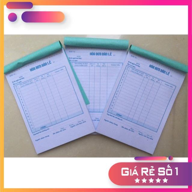 Hoá đơn bán lẻ 13x19