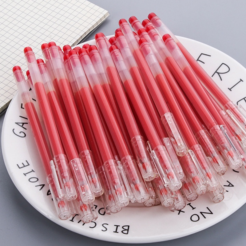 1 Bút Mực Gel 0.5mm Mực Xanh/Đỏ/Đen