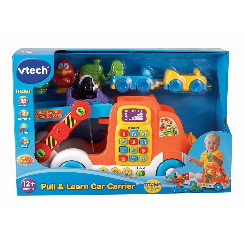 Xe tải đồ chơi chở ô tô con vtech