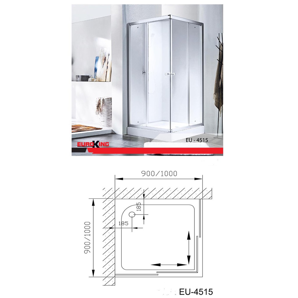 Bồn tắm đứng Euroking EU-4515