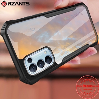 Rzants For OPPO Reno5 Reno 5 Pro 5G Case Transparent Back Shockproof Corners Slim Cover