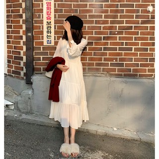 CÓ SẴN | ĐẦM TRẮNG NHĂN ULZZANG