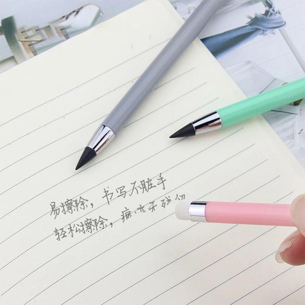 Bút chì bấm HB MMULCK lõi chì xóa được nhiều màu sắc dành cho học sinh