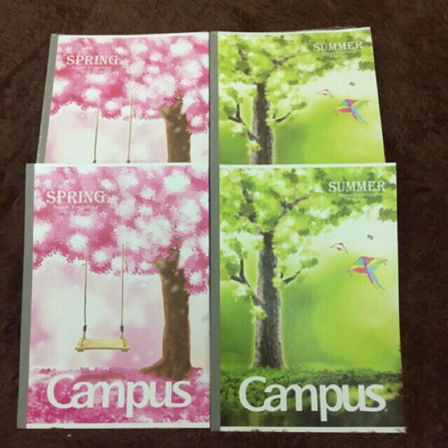 Tập 10 Quyển Vở Kẻ Ngang 80 Trang Campus