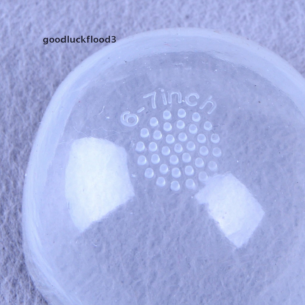 Mũ đội tóc giả bằng silicon 3 - 10inch cho búp bê BJD 1 / 3 1 / 4 1 / 6 1 / 8 1 / 12