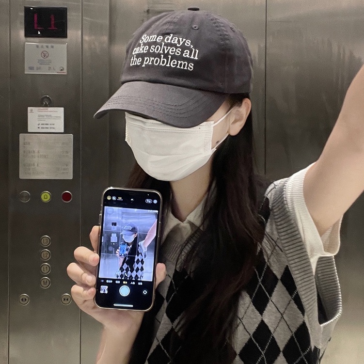 Mũ MG STUDIO thêu chữ với 7 màu tuỳ chọn