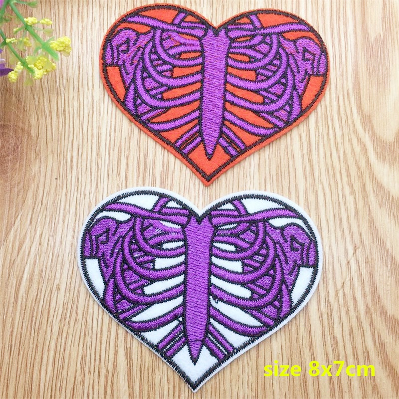 Ac Miếng Dán Ủi Quần Áo Thêu Hình Trái Tim gevala lady gaga diy Có Thể Dùng Trang Trí Điện Thoại