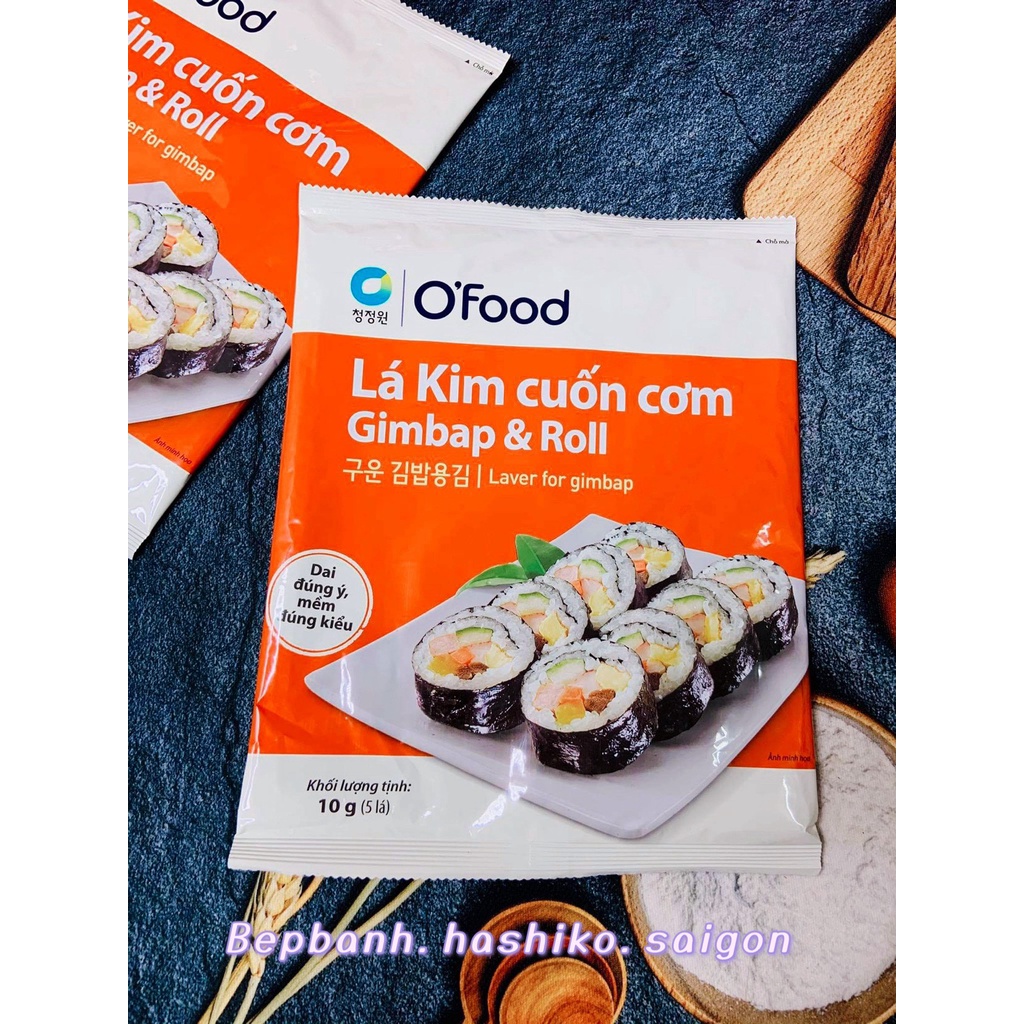 RONG BIỂN CUỘN KIMBAP O'FOOD 10G