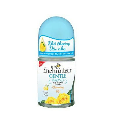 Enchanteur - Lăn khử mùi gentle 25ml - khô thoáng dịu nhẹ dành cho da nhạy cảm