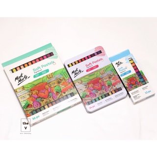 Màu phấn tiên, phấn vẽ Mont Marte Soft Pastels Signature - 12/24/36 màu