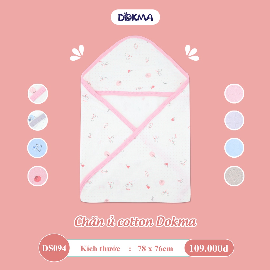 Dokma - Chăn ủ cotton cho bé DS094