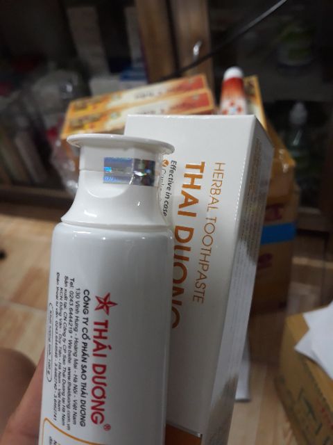 Kem Đánh Răng Dược Liệu Thái Dương 100G