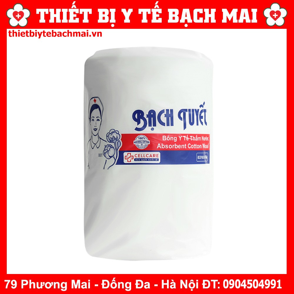 Bông Cuộn Gòn Y Tế Bạch Tuyết 01kg