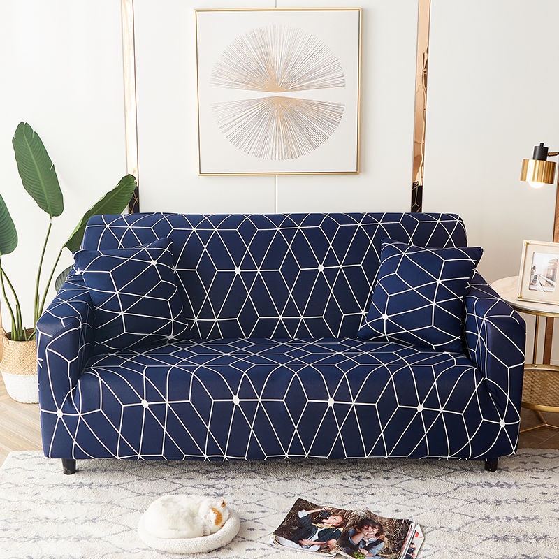 Bọc Ghế Sofa đơn Giản Kiểu Bắc Âu Vải Bọc Ghế Sofa đàn Hồi đa Năng Bọc Ghế Sofa Lười Biếng Vải Bọc Ghế Sofa 1/2/3/4 Người