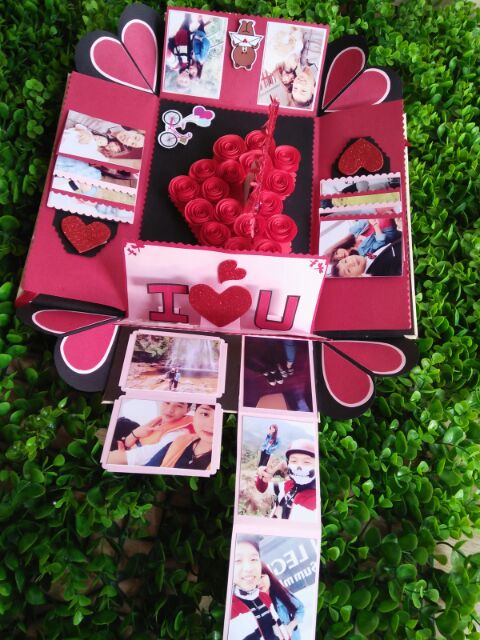 Hộp quà  bí mật  _Love box handmade