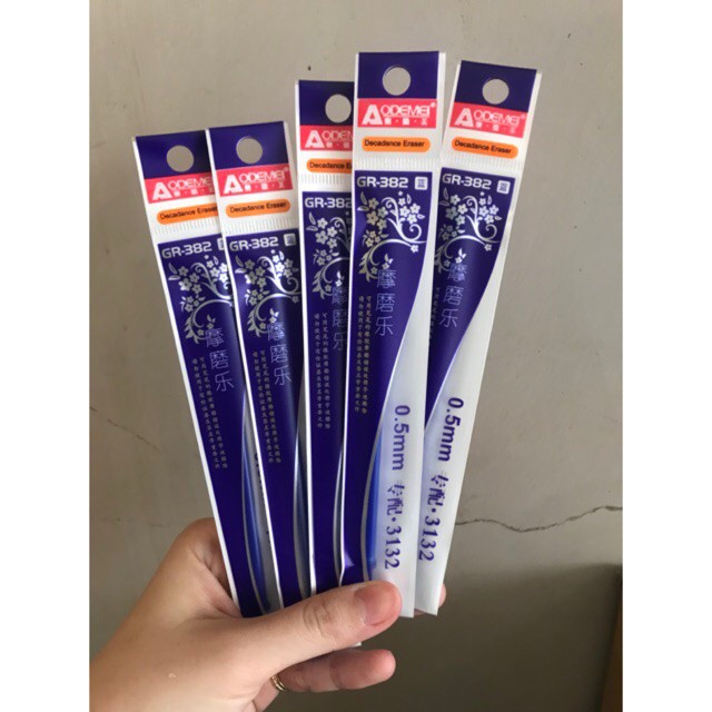 Ruột bút viết gel xoá được Aodemei GR-382 0.5mm
