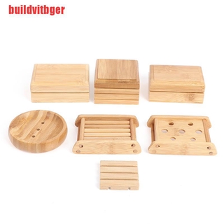 Khay Đựng Xà Phòng Bằng Gỗ Tre Tự Nhiên Độc Đáo Tiện Dụng