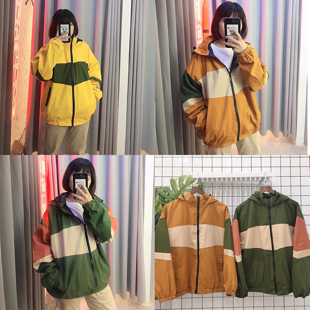 Áo Khoác Dù 2 Lớp Nhiều Màu Cao Cấp Free Size 58Kg AK20 | BigBuy360 - bigbuy360.vn