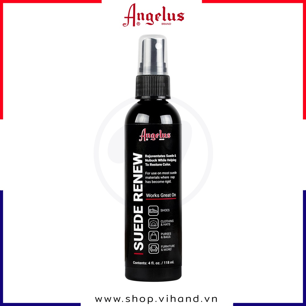 Bình xịt làm mới da lộn Angelus Suede Renew 118ml (4Oz)
