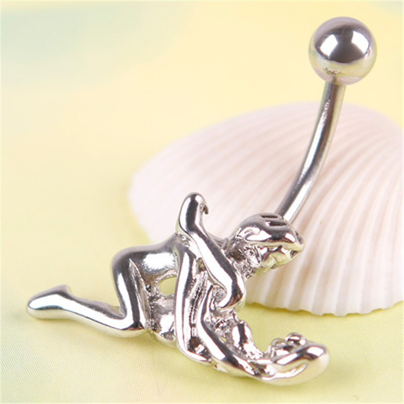 Khuyến rốn hình đôi tình nhân quyến rũ