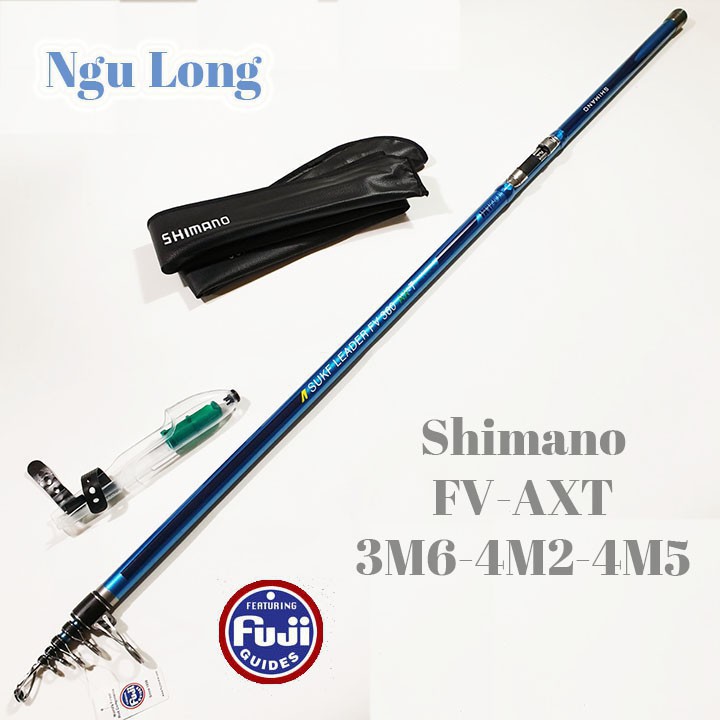 Cần câu cá ❤️FREE SHIP❤️ Cần câu lục Shimano SUKF LEADER FV AXT khuyên part FUJI hàng chất lượng ,đảm bảo rẻ nhất