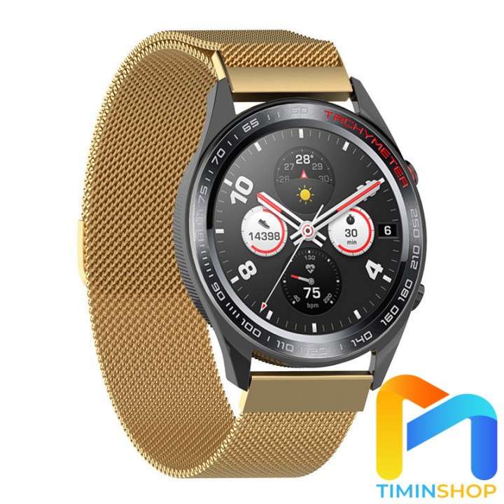 Dây đồng hồ Amazfit GTR 3/ 3 Pro/ GTR 2/ 2e/ GTR 42/ 47mm - thép, khóa nam châm (DT)