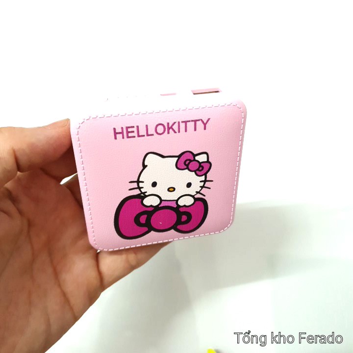 Sạc dự phòng  8000 mAH PIN SẠC DỰ PHÒNG THÔNG MINH HÌNH HELLO KITTY