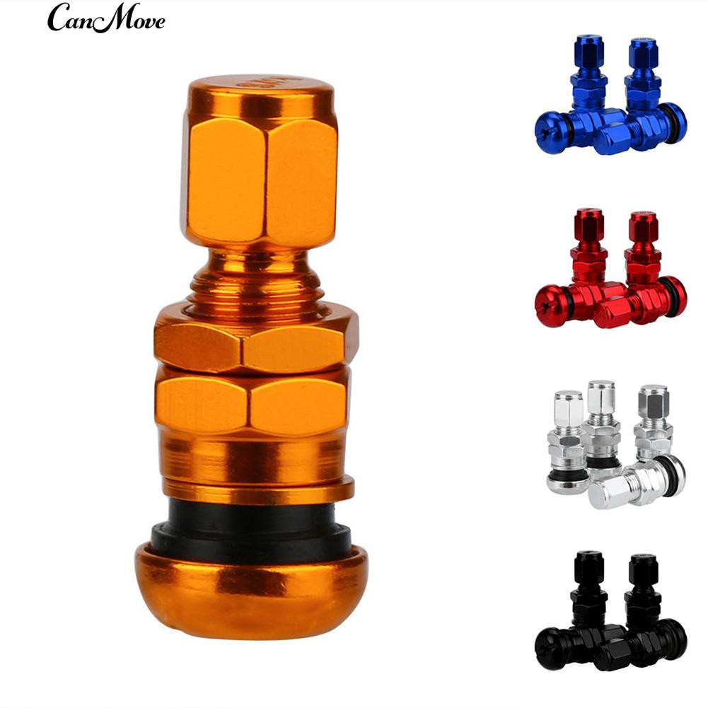 🚘4Pcs Aluminum Alloy Car Tire Air Valve Stem Anti-Dust Decor