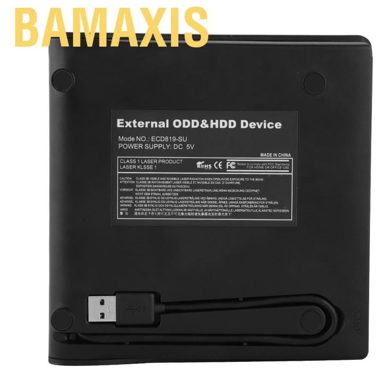 Bamaxis Qianmei(Extra 20%Off) USB3.0 External DVD Recorder Player CD Writer Burner Optical Drive for Laptop Desktop PC