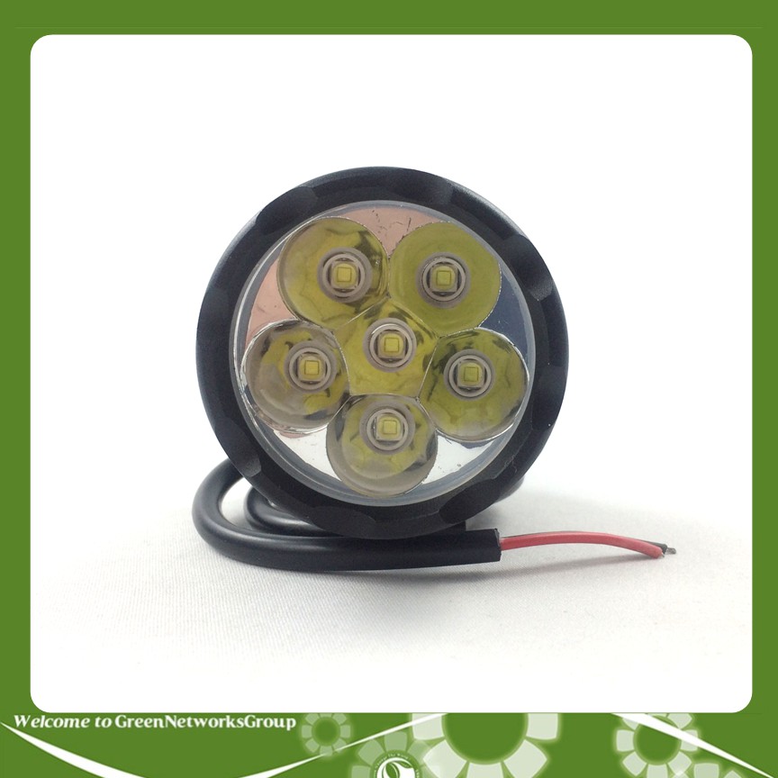 Đèn trợ sáng led L6 + công tắc on/off + pat chân gương (full phụ kiện)